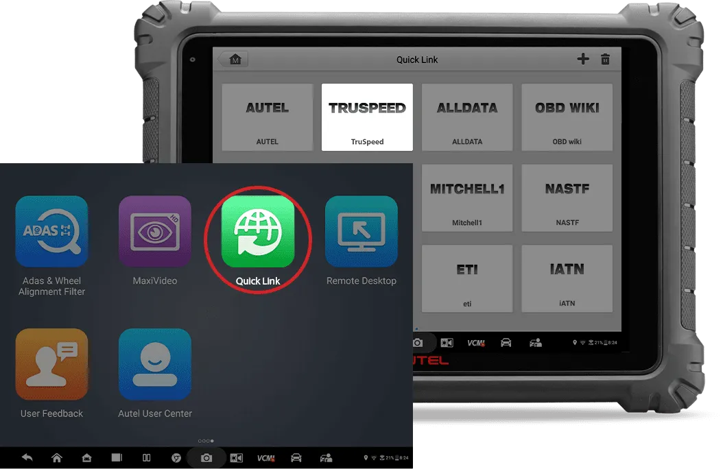 Quick Link Motor Tablet