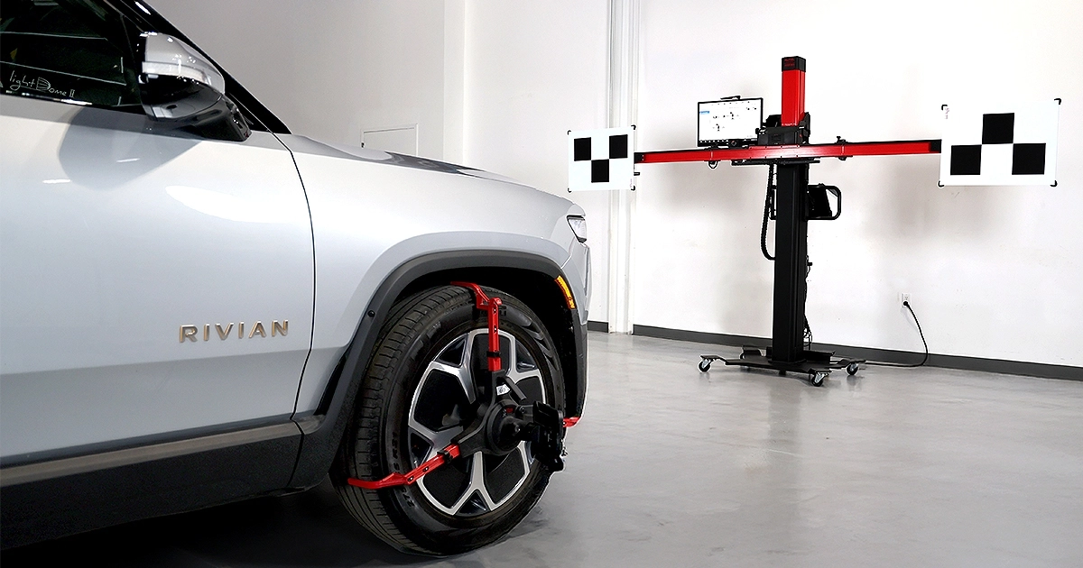 Rivian Certified Collision Network Grants Approval for the Autel IA900 ADAS Calibration System