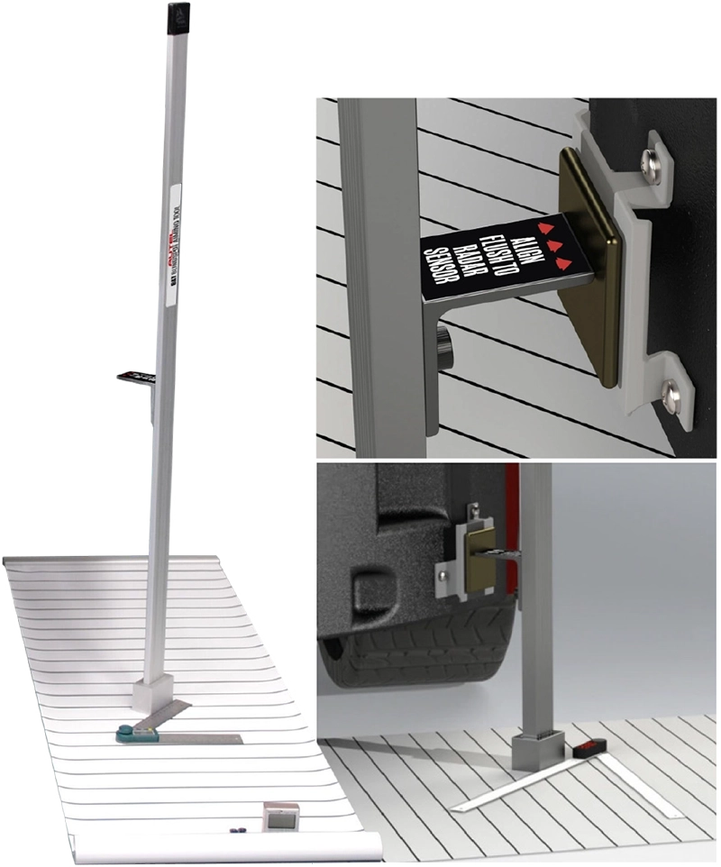 ADAS Blind Spot Aiming Tool