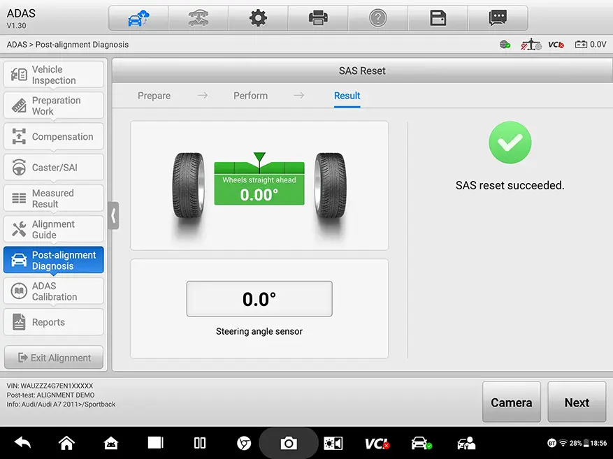 Steering Angle Relearn