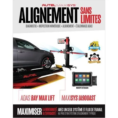 IA900WA Alignment + Calibration (French)