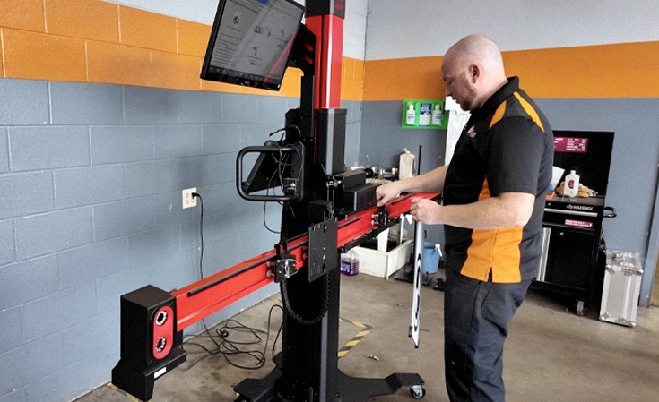 Autel In-Shop: Wheel Alignment & ADAS at Martin’s Tire in Burton, Michigan