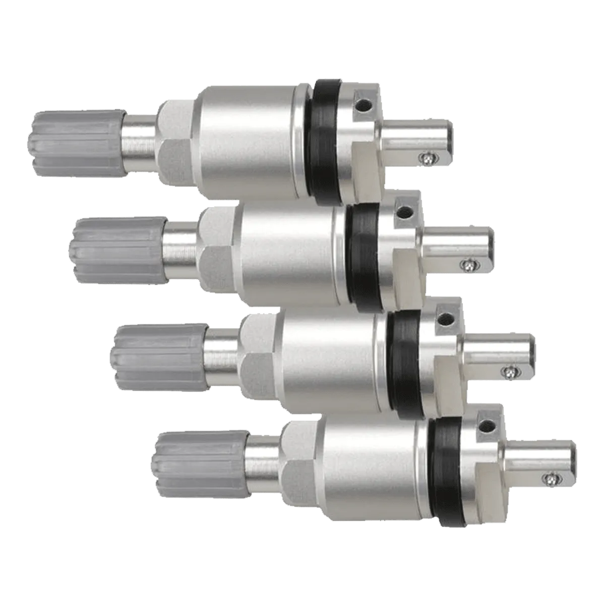 4 Metal Press-in Valve Stems