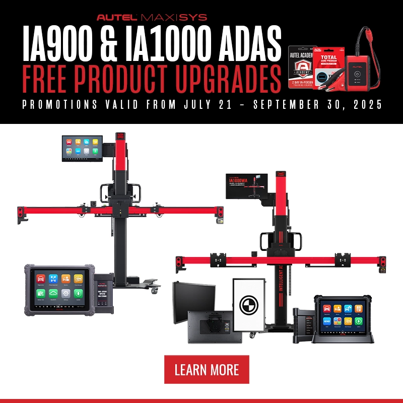 IA900 & IA100 Free ADAS Upgrades