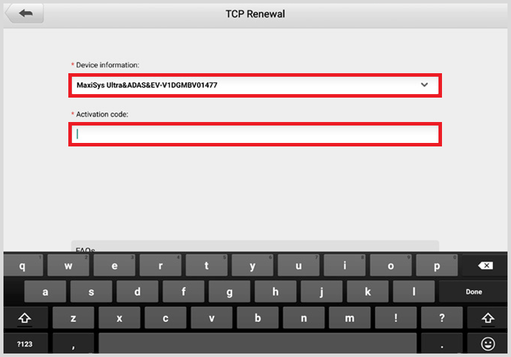 TCP redeem step 5