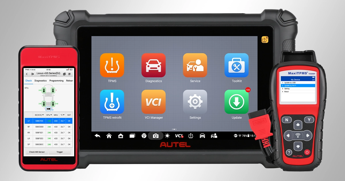 Autel Adds Late Model 2024 and 2025 TPMS Coverage