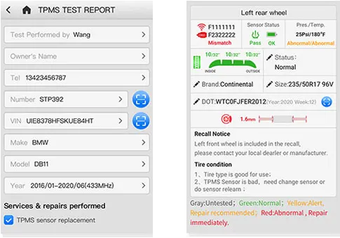 TPMS Test Report