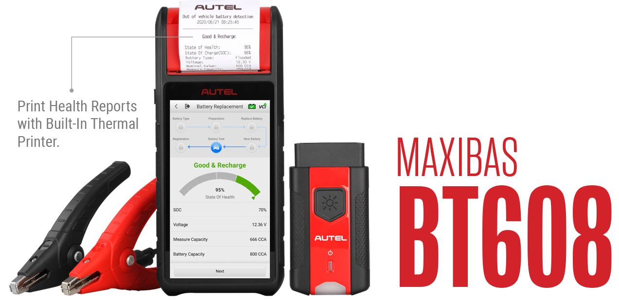 MaxiBAS BT608 Updates