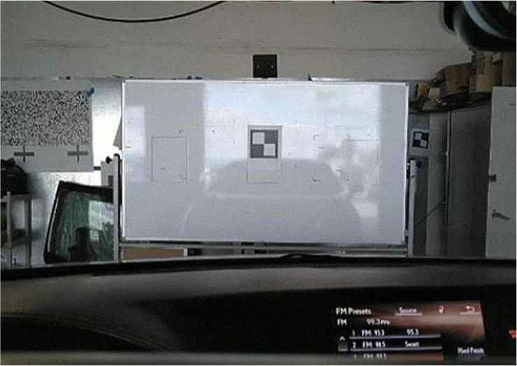 Failed ADAS Calibration Example 1