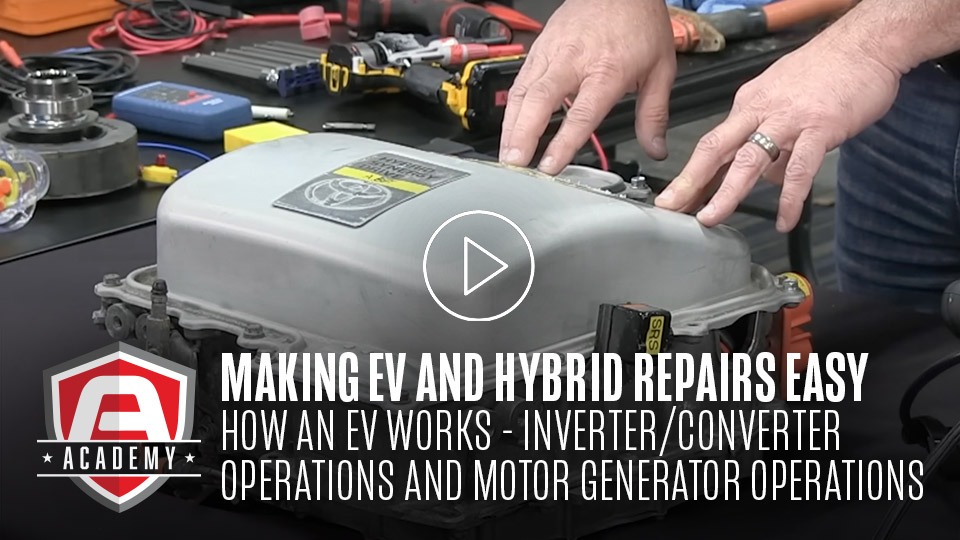 How an EV works – Inverter/Converter Operations & Motor Generator Operations