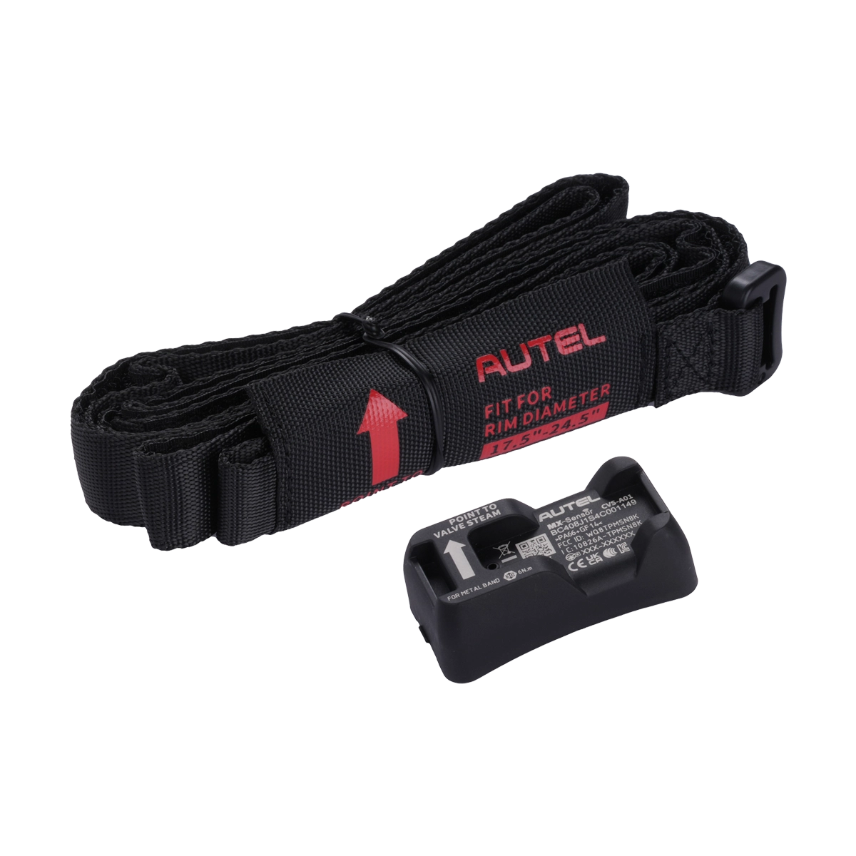 CVS-A01 Fabric-Banded R17.5-24.5 Programmable CV TPMS Sensor