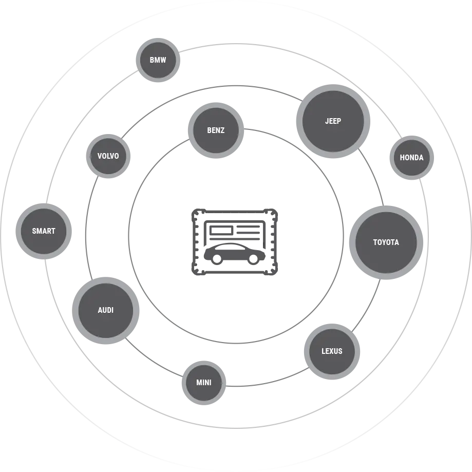 Extensive Vehicle Coverage