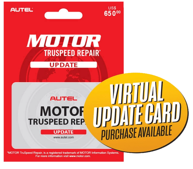 Motor TruSpeed Update Card