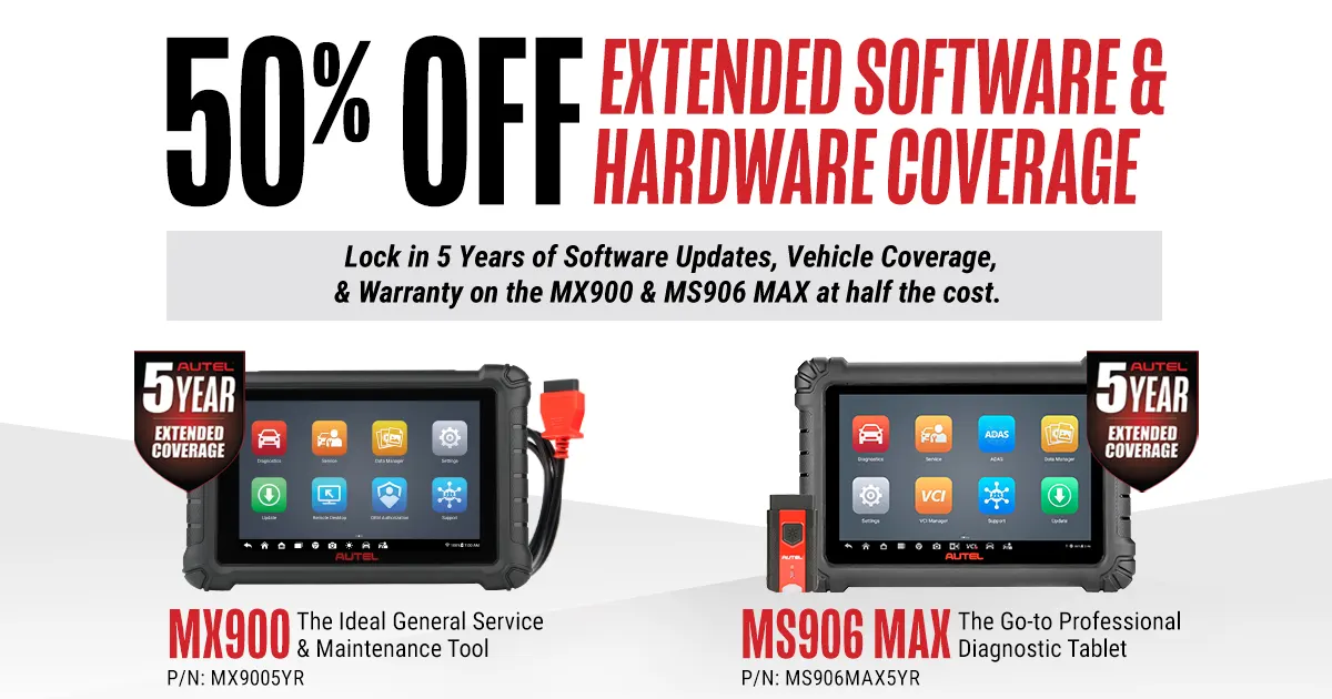 5 Years Extended Coverage Promo