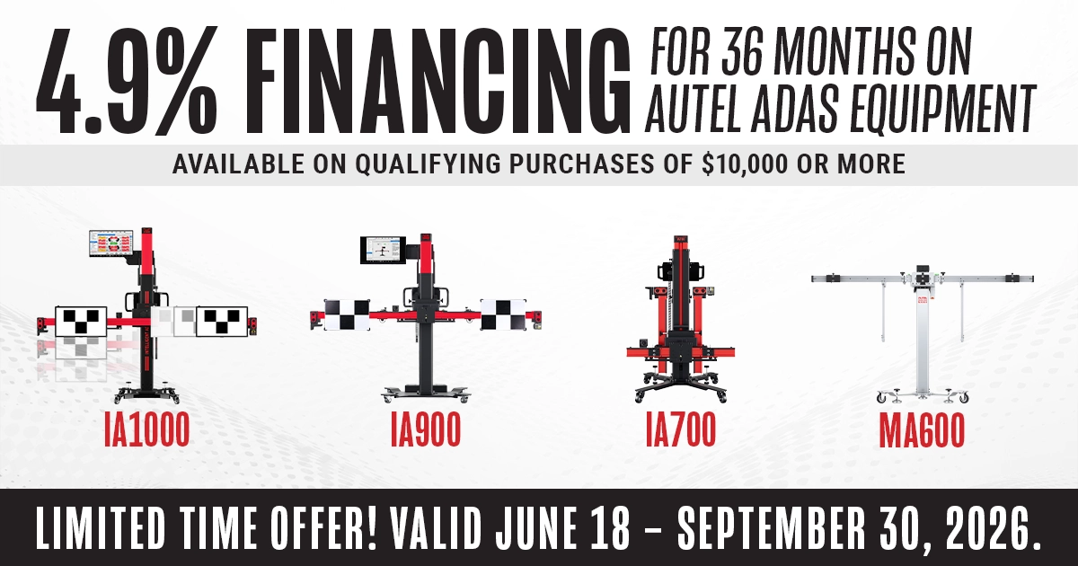 ADAS Special Financing