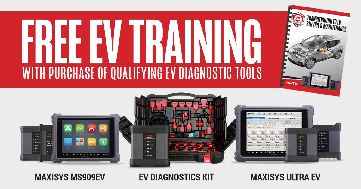 MaxiSYS EV Free Training Promotion
