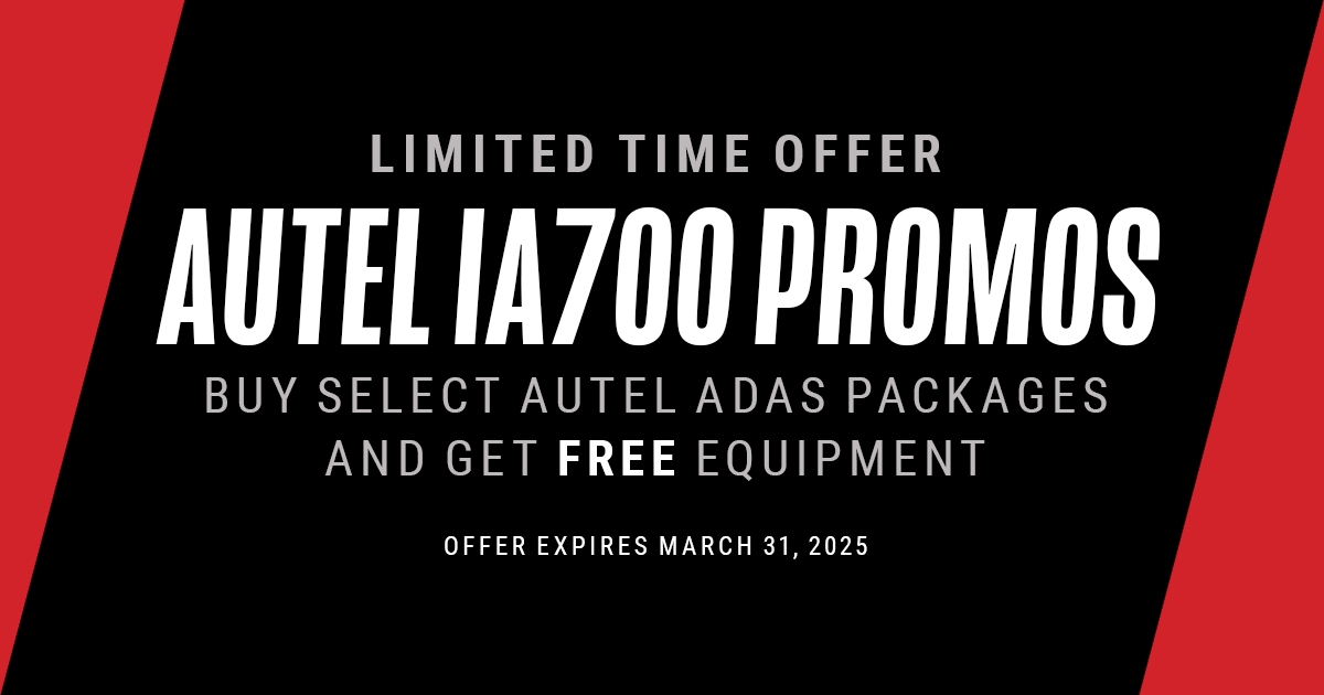 Autel ADAS Promos