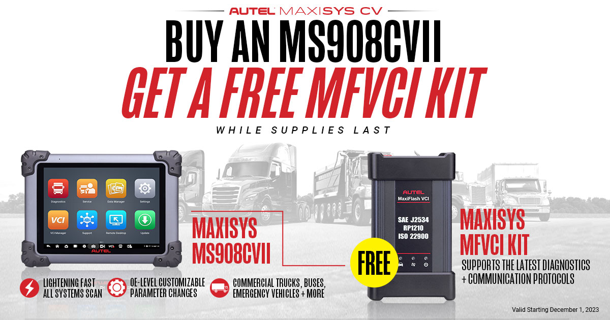 Purchase an MS908CVII and get a MFVCI Kit Free