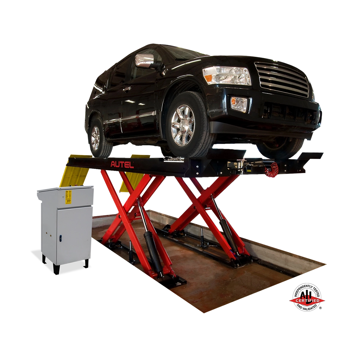 16K Flush-Mounted Alignment Scissor Lift with Extended Runways