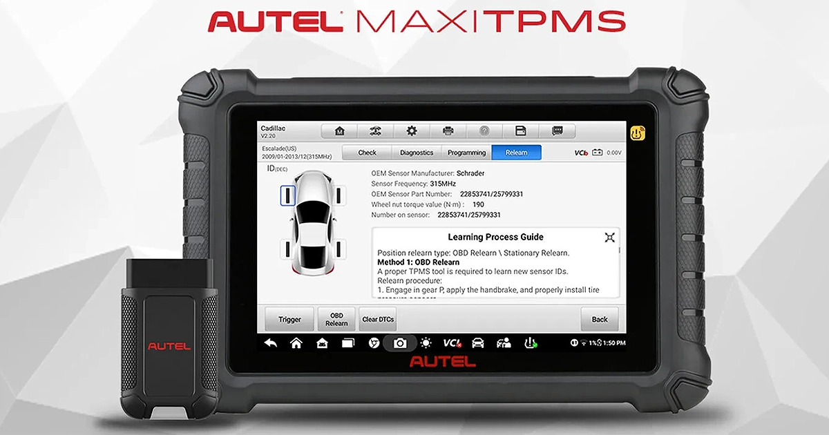 The TPMS Stationary Relearn Problem—and the OBD Solution