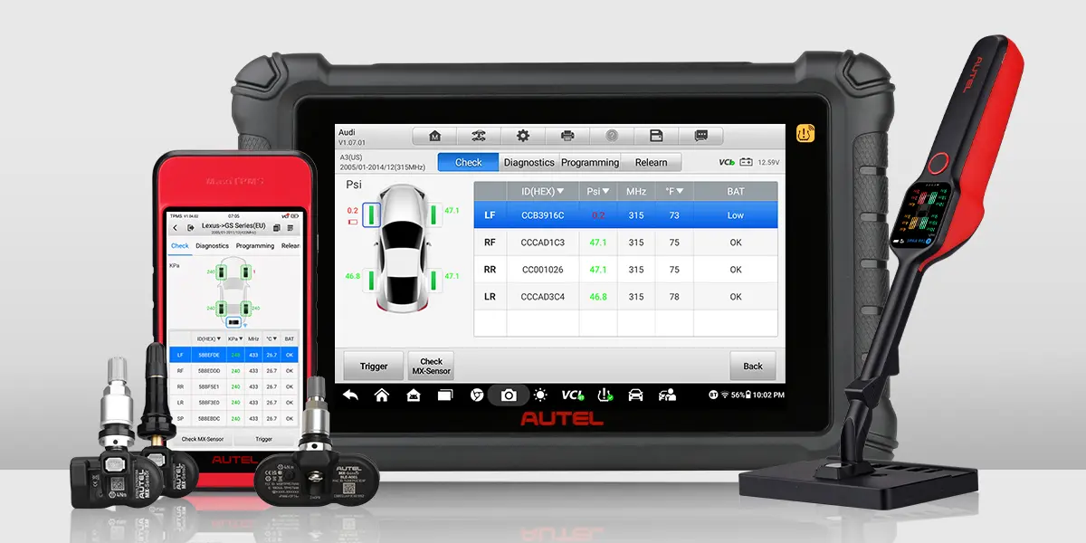 Autel’s TPMS Diagnostic Solutions