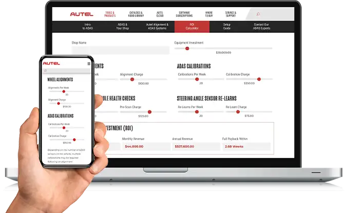 ADAS Revenue Calculator