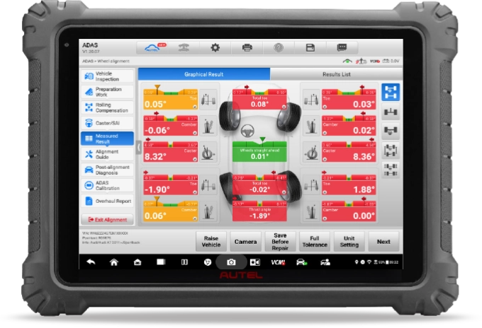 3D Wheel Alignment