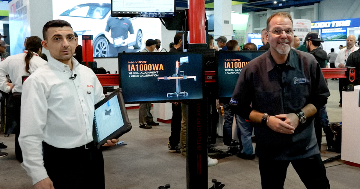 Autel’s IA1000 ADAS Calibration System