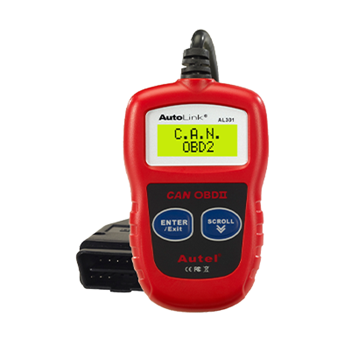 AutoLINK AL301 screen