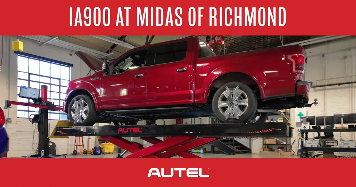 Autel IA900 at Midas of Richmond