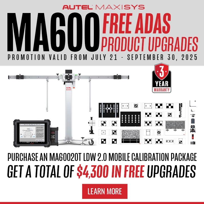 MA600 Free ADAS Upgrades