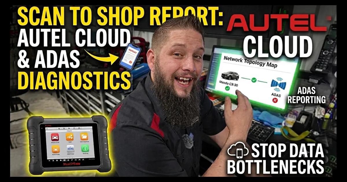 How Autel Cloud Simplifies Pre- and Post-Scan Documentation