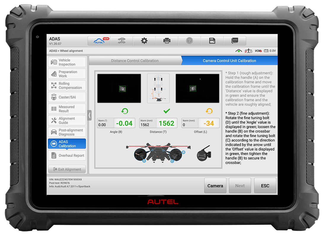 Autel Ultra ADAS Calibration