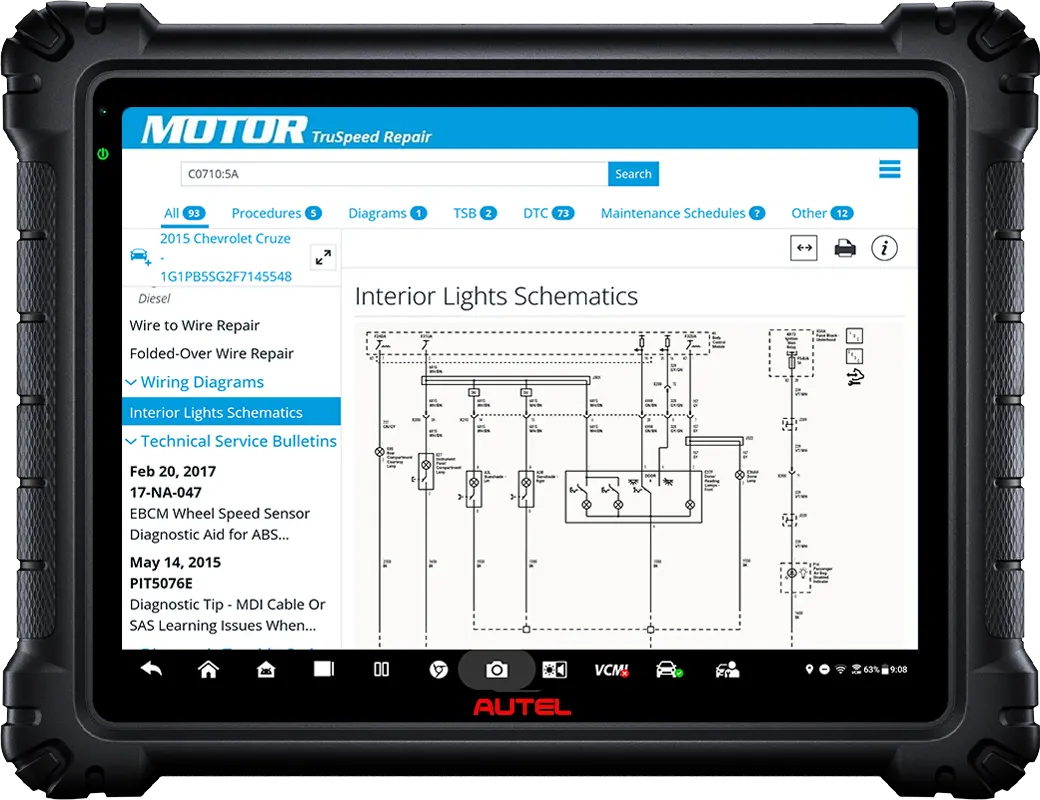 MOTOR TruSpeed Repair